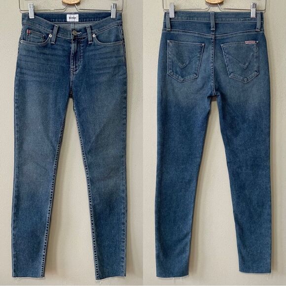 Hudson Natalie Mid-Rise Super Skinny Jeans - Size: 25 - Picture 2 of 10